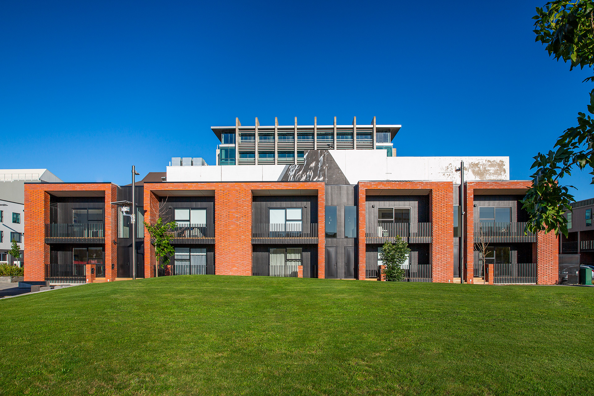 Brick Apartment Architecture